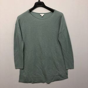 J Jill Women Pullover Sweater Top Size Medium 100% Merino Wool M192 -12